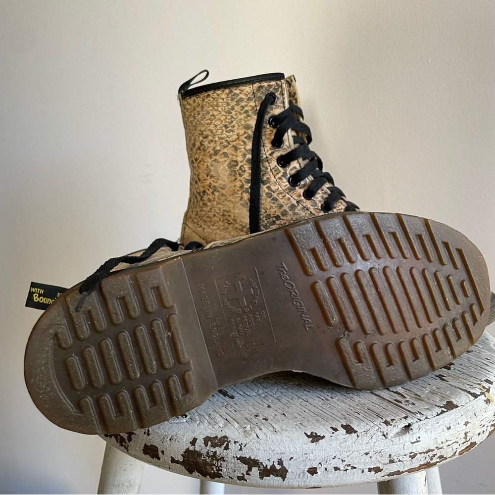 Made In England Python Dr.Martnes - Picture 9 of 11